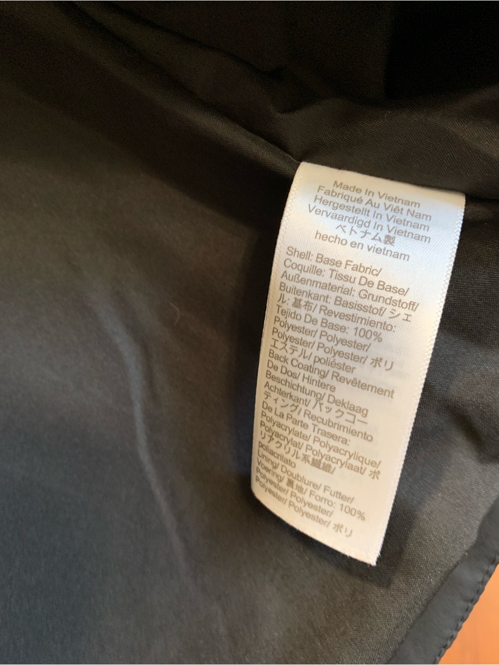 J CREW FACTORY City Puffer Coat Women's S Black Quilted Pockets Gold Details - Picture 9 of 14
